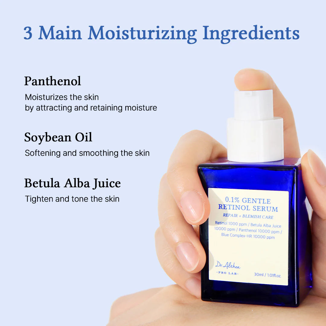 Dr. Althea - 0.1% Gentle Retinol Serum (30ml)
